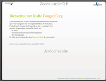 Tablet Screenshot of fongecif.org